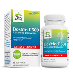 Bottle of Terry Naturally BosMed 500 Boswellia Serrata 60 softgels