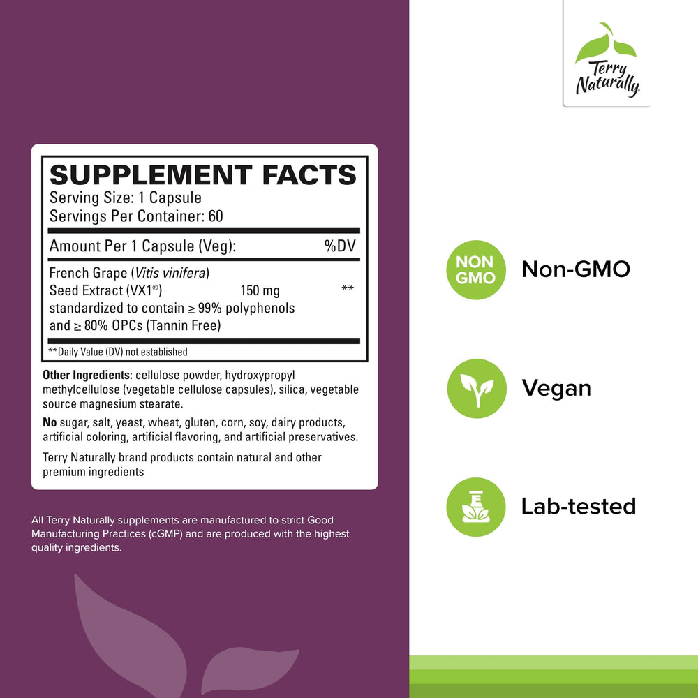 Bottle image of Terry Naturally Clinical OPC 60 softgels