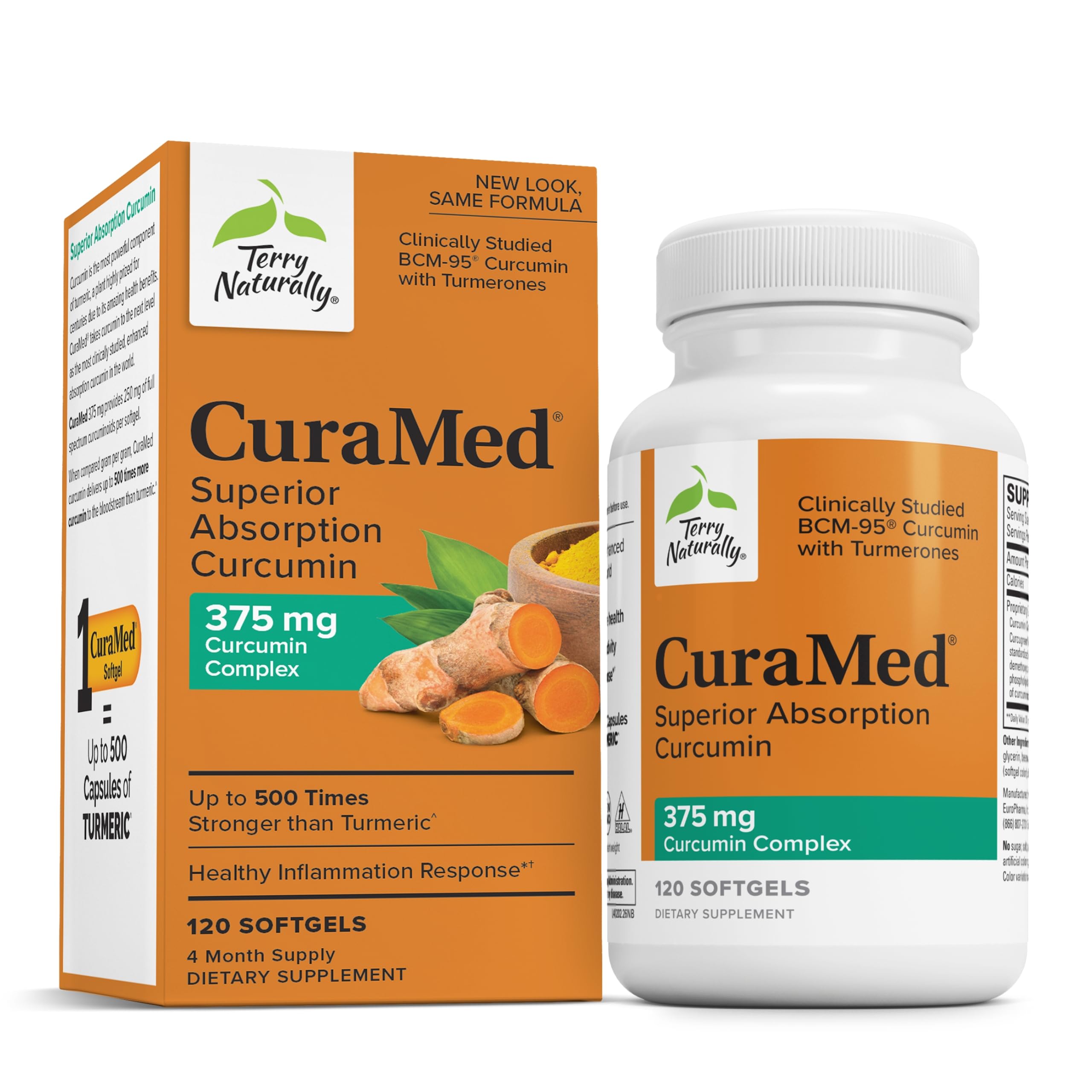 Terry Naturally CuraMed 375mg bottle