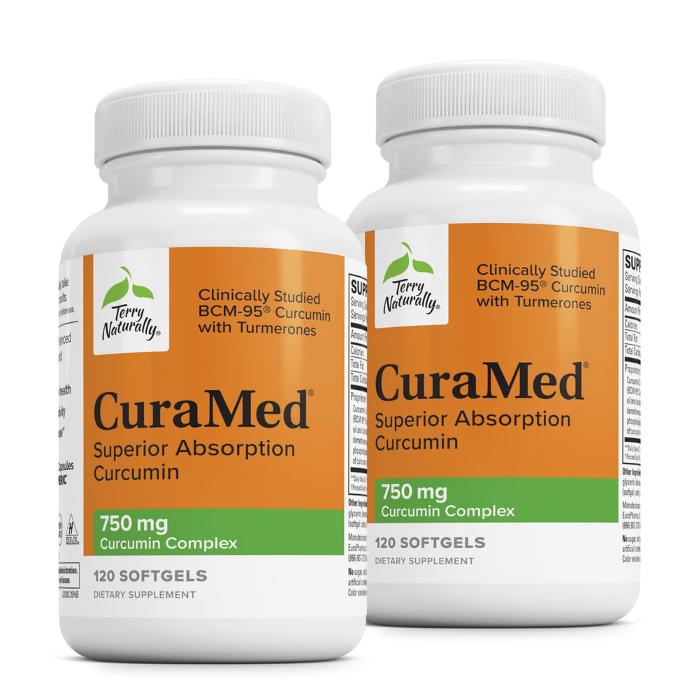 Terry Naturally CuraMed 750 mg bottle front view