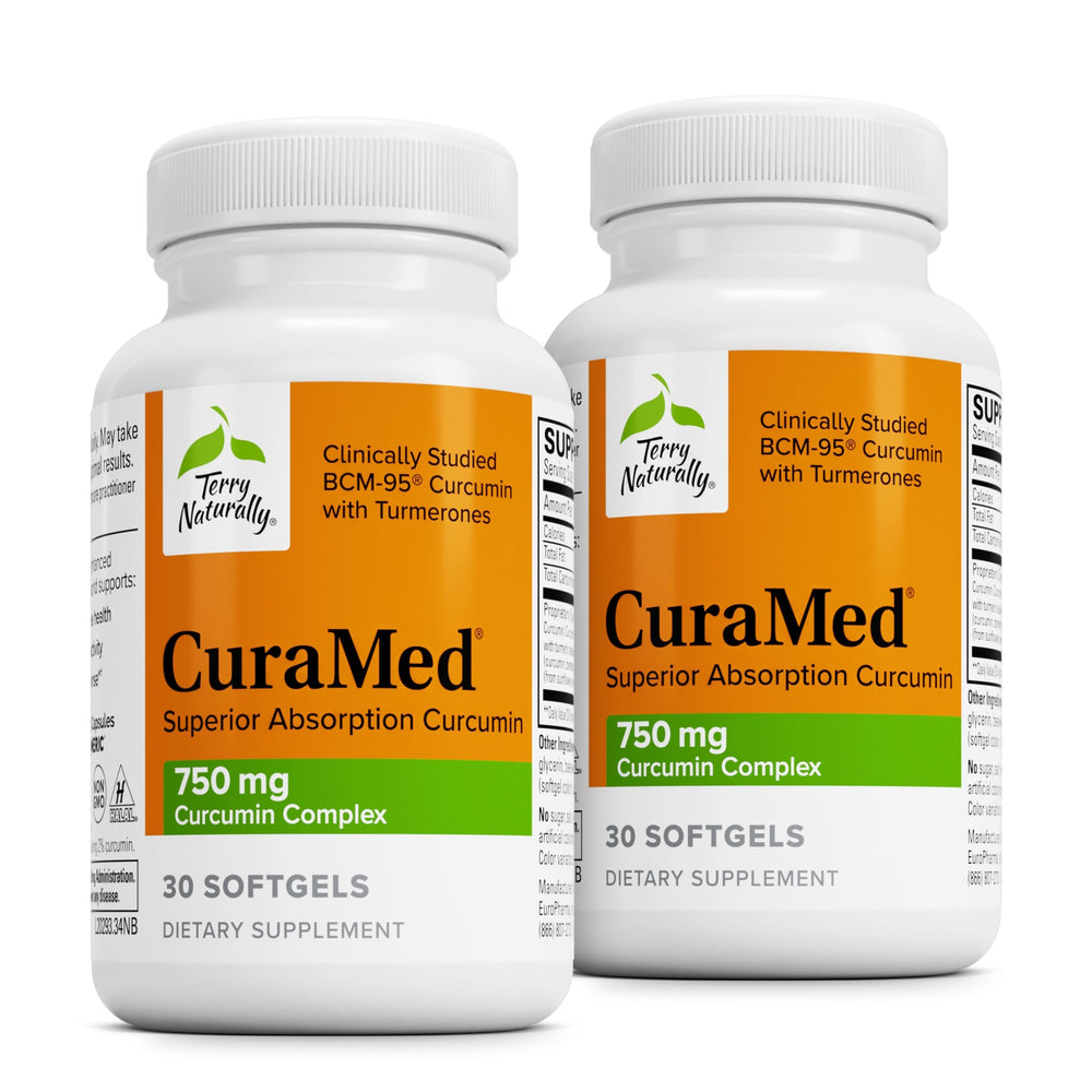 Terry Naturally CuraMed 750mg bottle front view