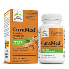 Terry Naturally CuraMed 750mg bottle front view