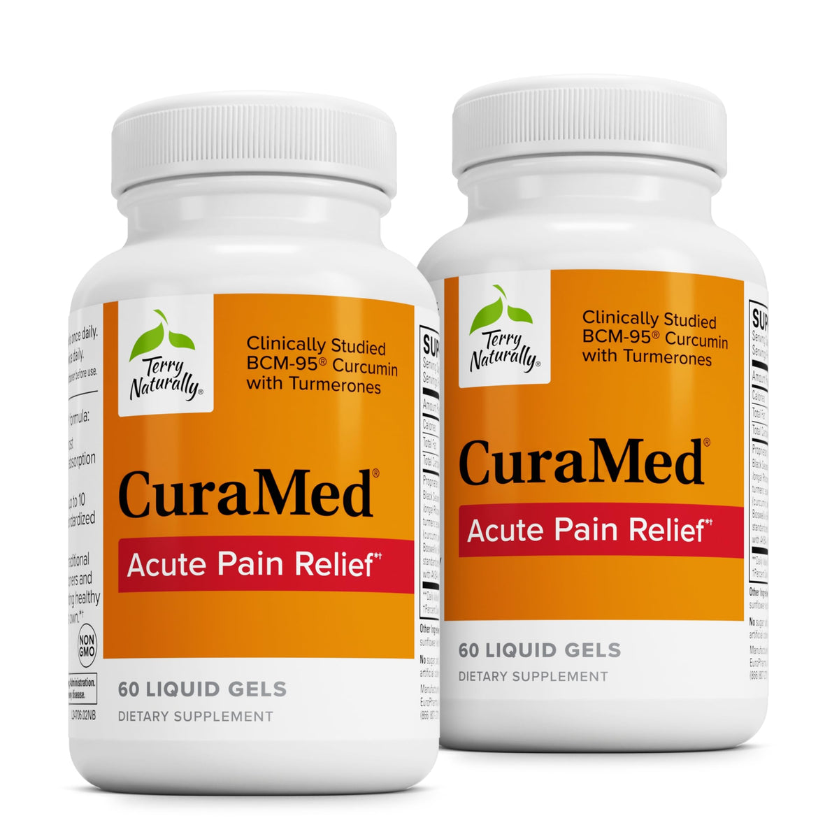 Terry Naturally CuraMed Acute Pain Relief front label