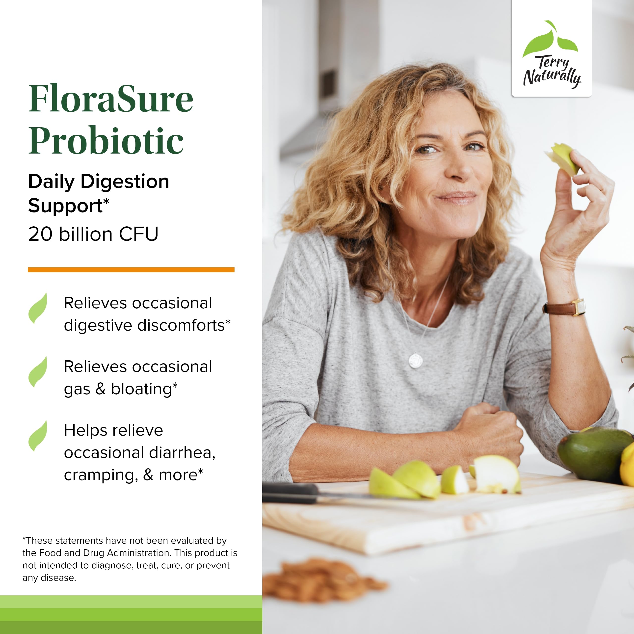 Graphic showing probiotic strains Lactobacillus plantarum, Lactobacillus rhamnosus, and Bifidobacterium bifidum
