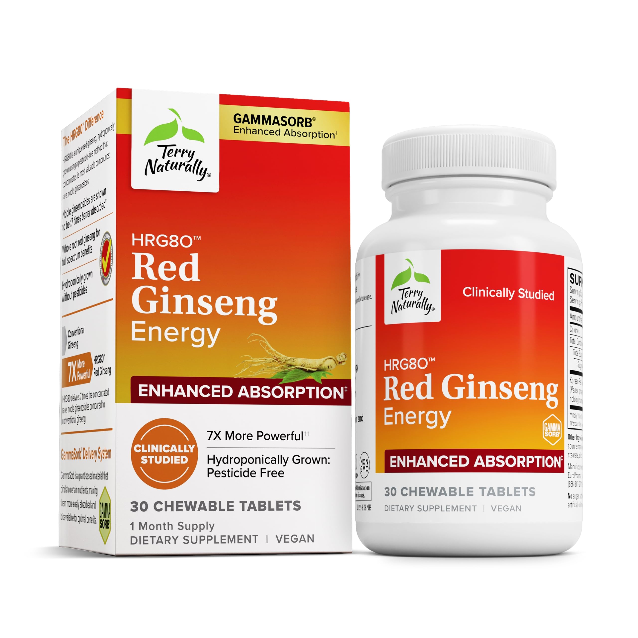 Hero image of Terry Naturally HRG80 Red Ginseng Energy supplement