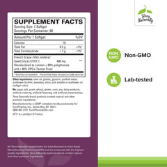 OPC Extra Strength label close-up