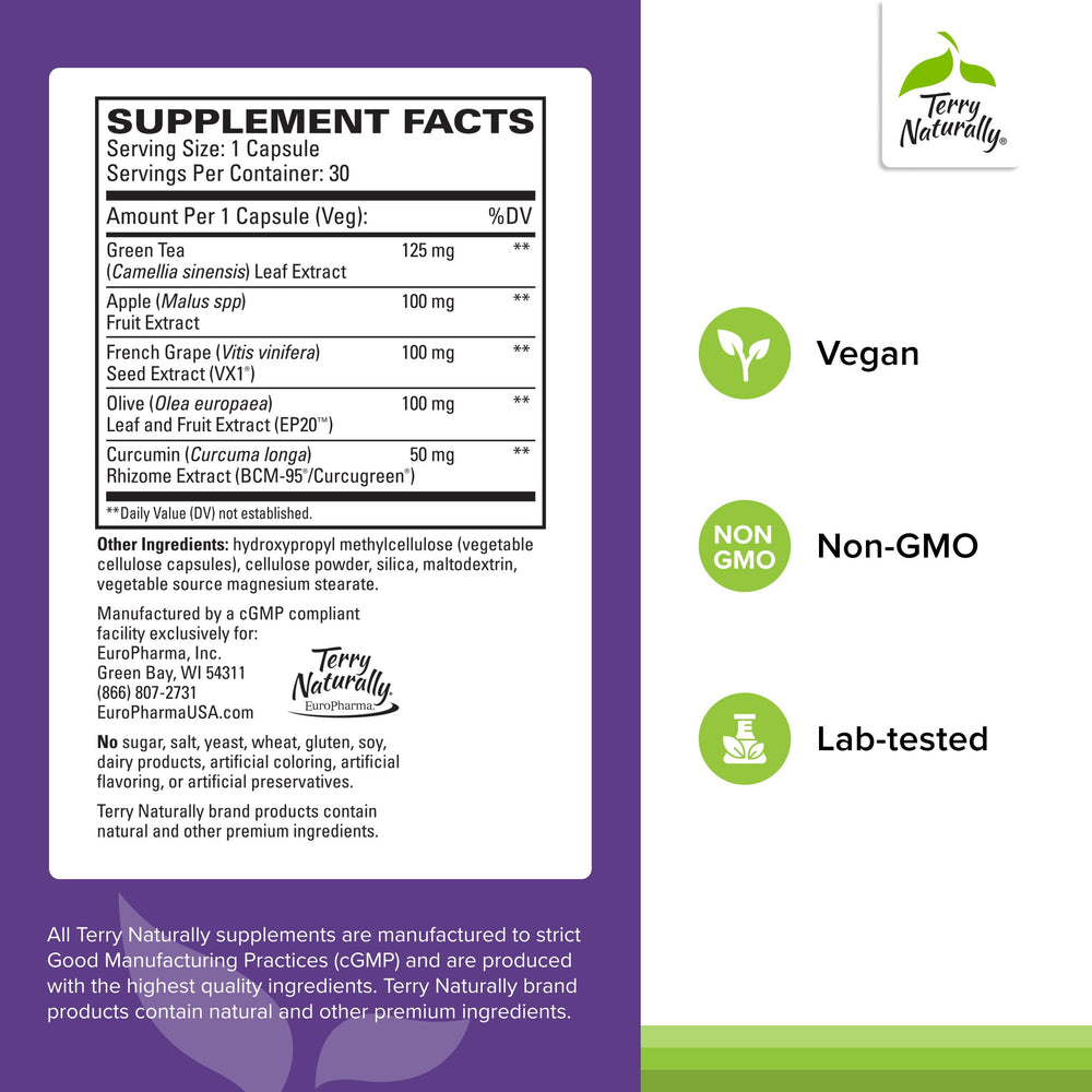 Close-up of green tea leaf extract used in Optimal Wellness