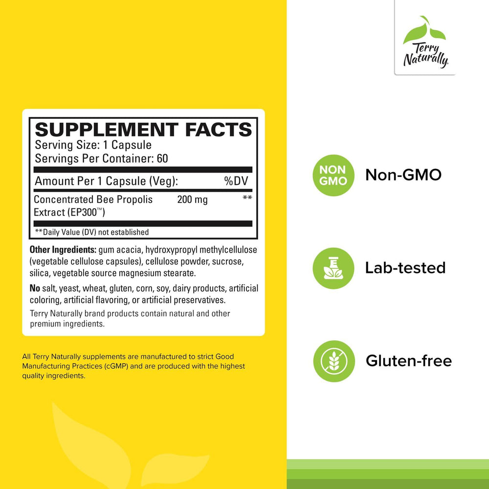 Graphic highlighting immune support with Propolis EP300