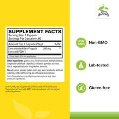 Graphic highlighting immune support with Propolis EP300