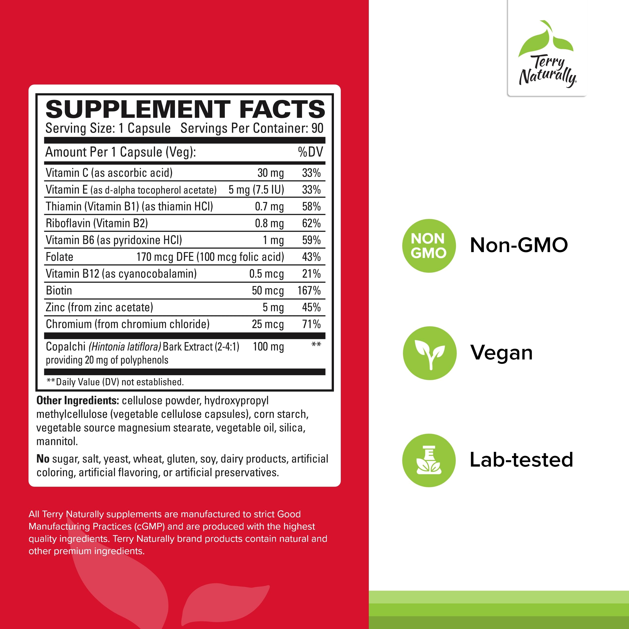 Ingredients and bundle for Sucontral D B-Complex Folate