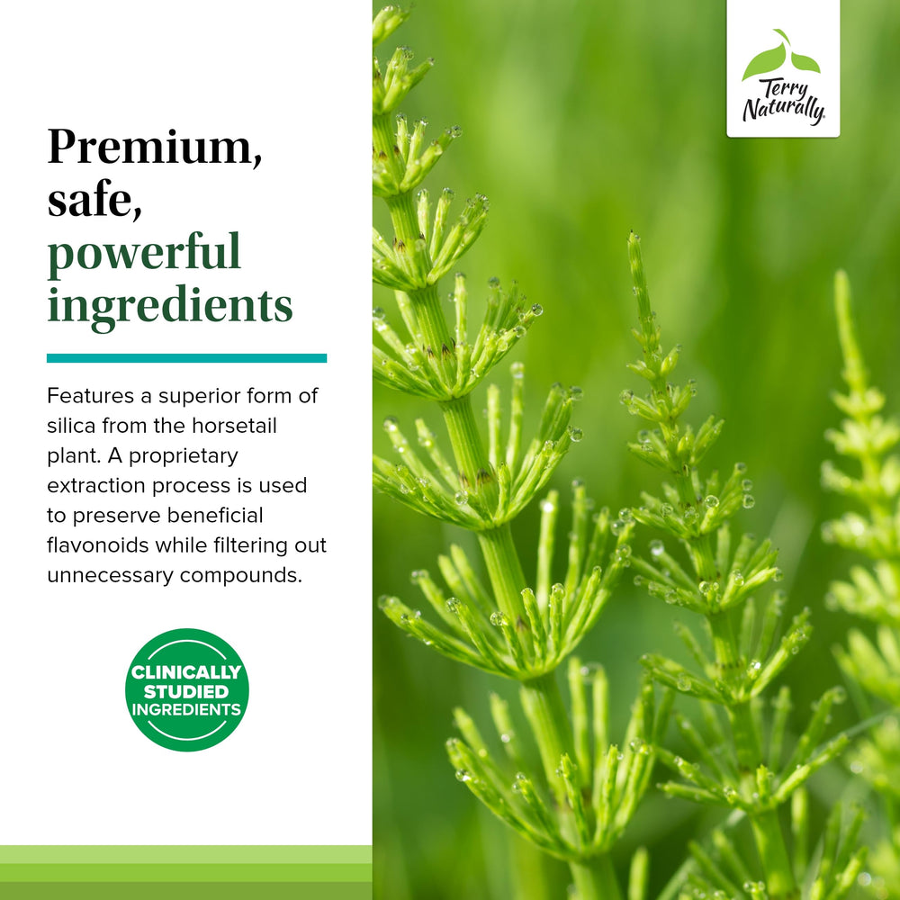 Person taking Silica-20 tablets for daily wellness