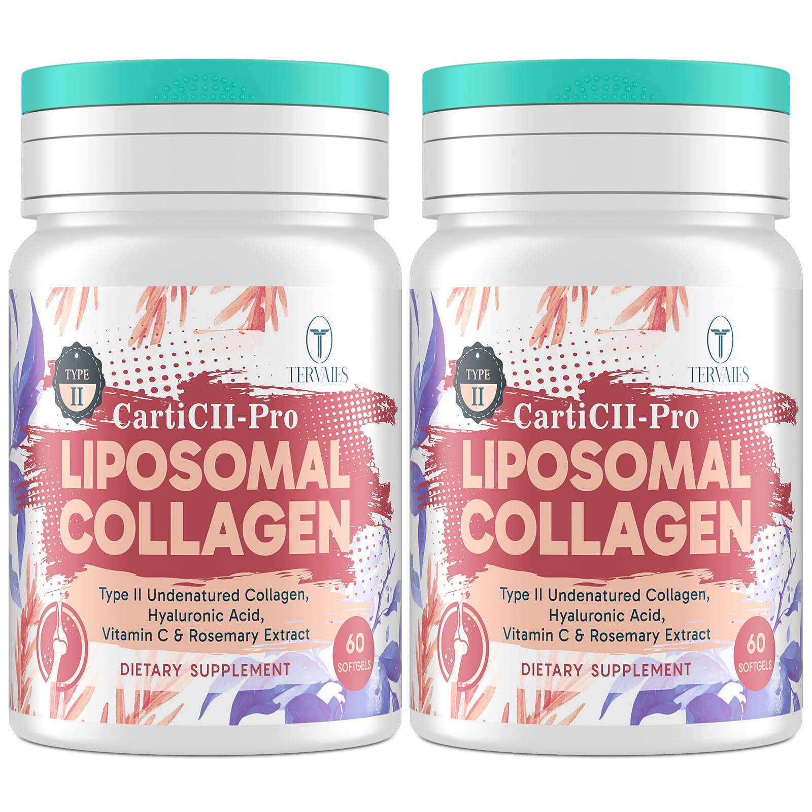 Tervaies Liposomal Collagen Joint Support bottle – front view