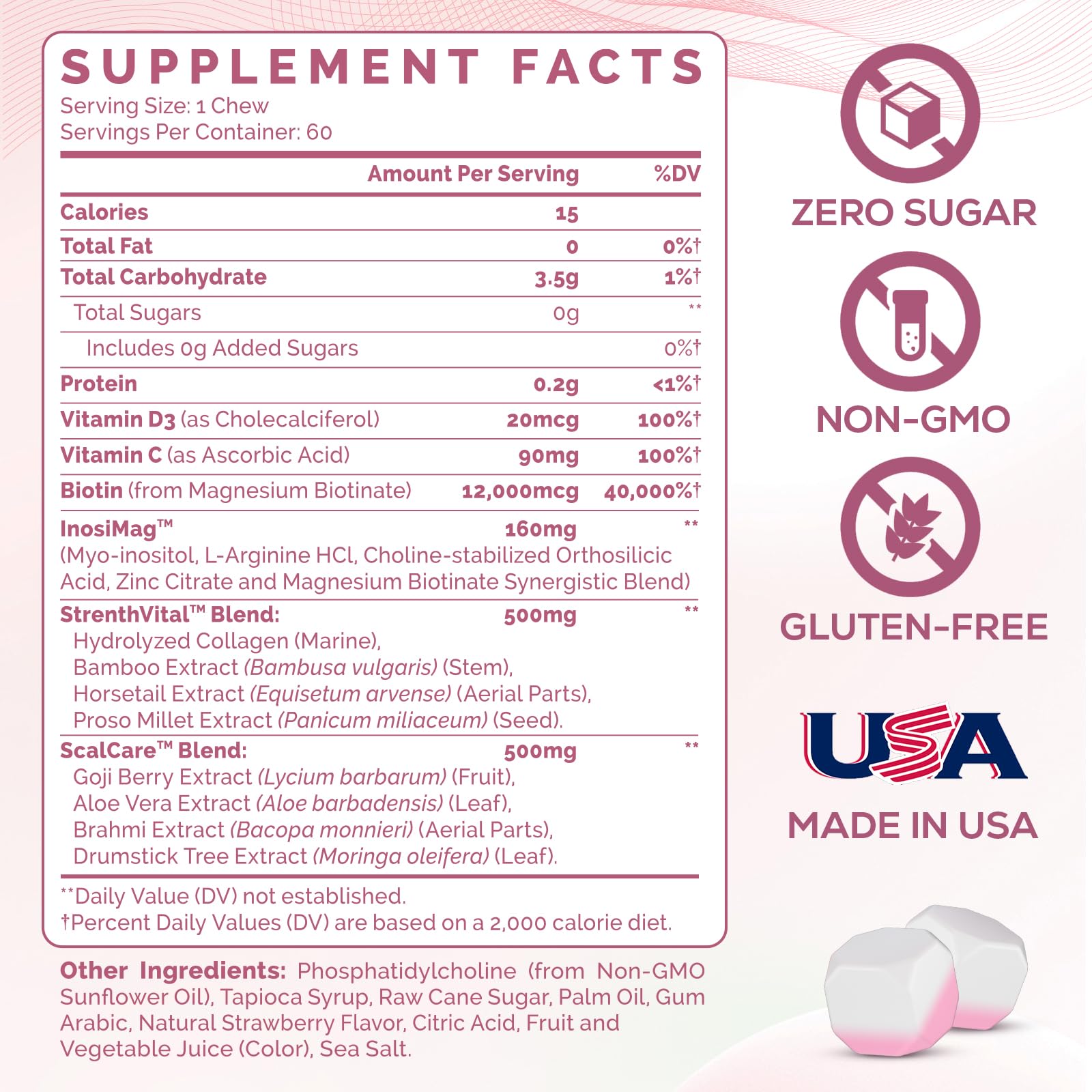 GMP-certified USA manufacturing badge on packaging