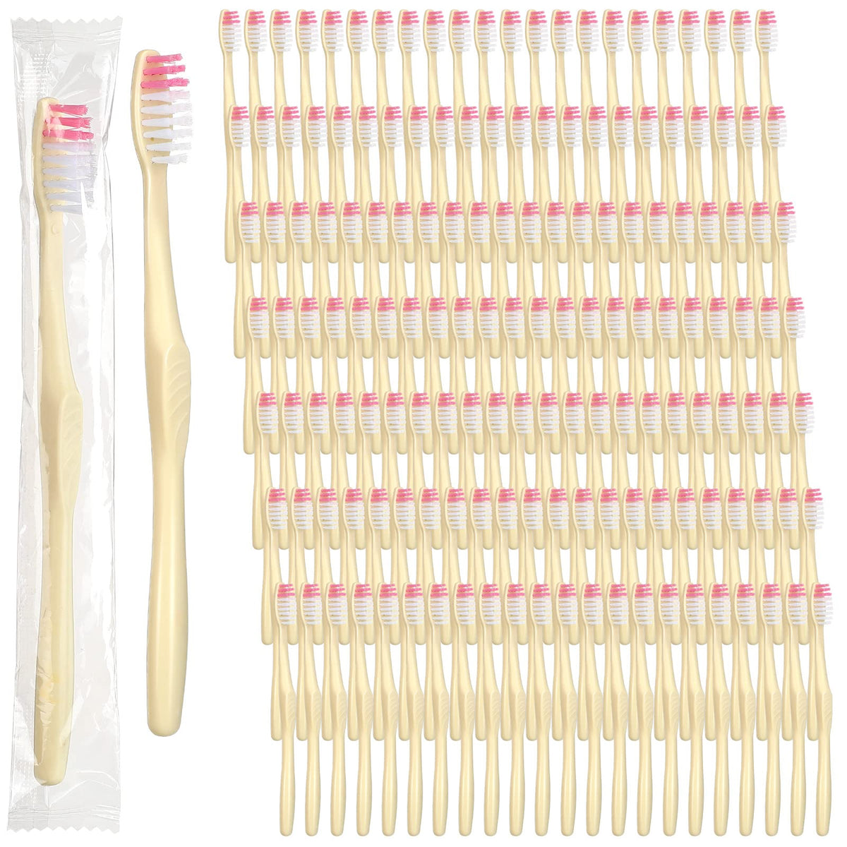 Tessco 1500-pack disposable toothbrushes bulk packaging