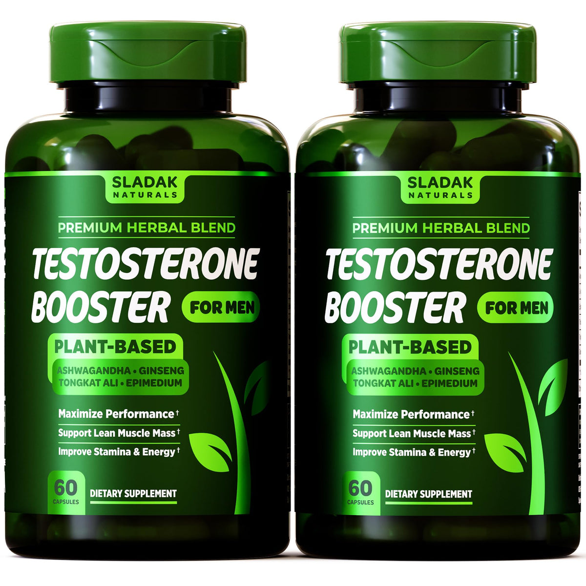 Ashwagandha and herbal ingredients in testosterone booster