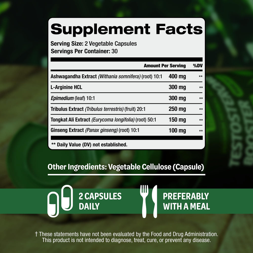 L-Arginine capsules for nitric oxide support