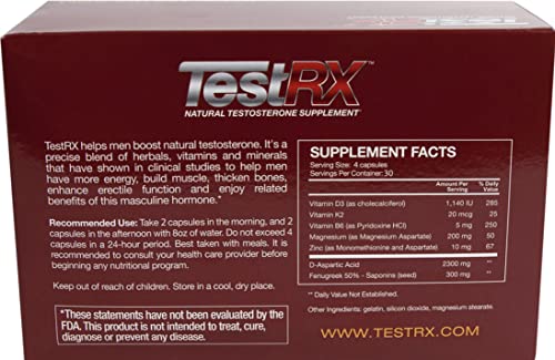 TESTRX in gym setting illustrating performance-focused supplementation for muscle growth