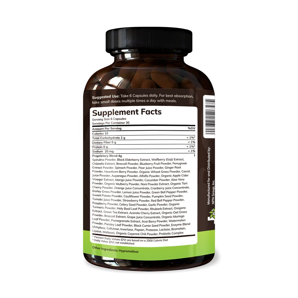 All-natural vegan and gluten-free Texas SuperFood ingredients