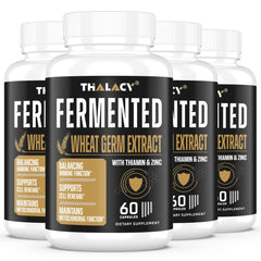 Thalacy Spermidine bottle showing 13 mg per serving with wheat germ extract