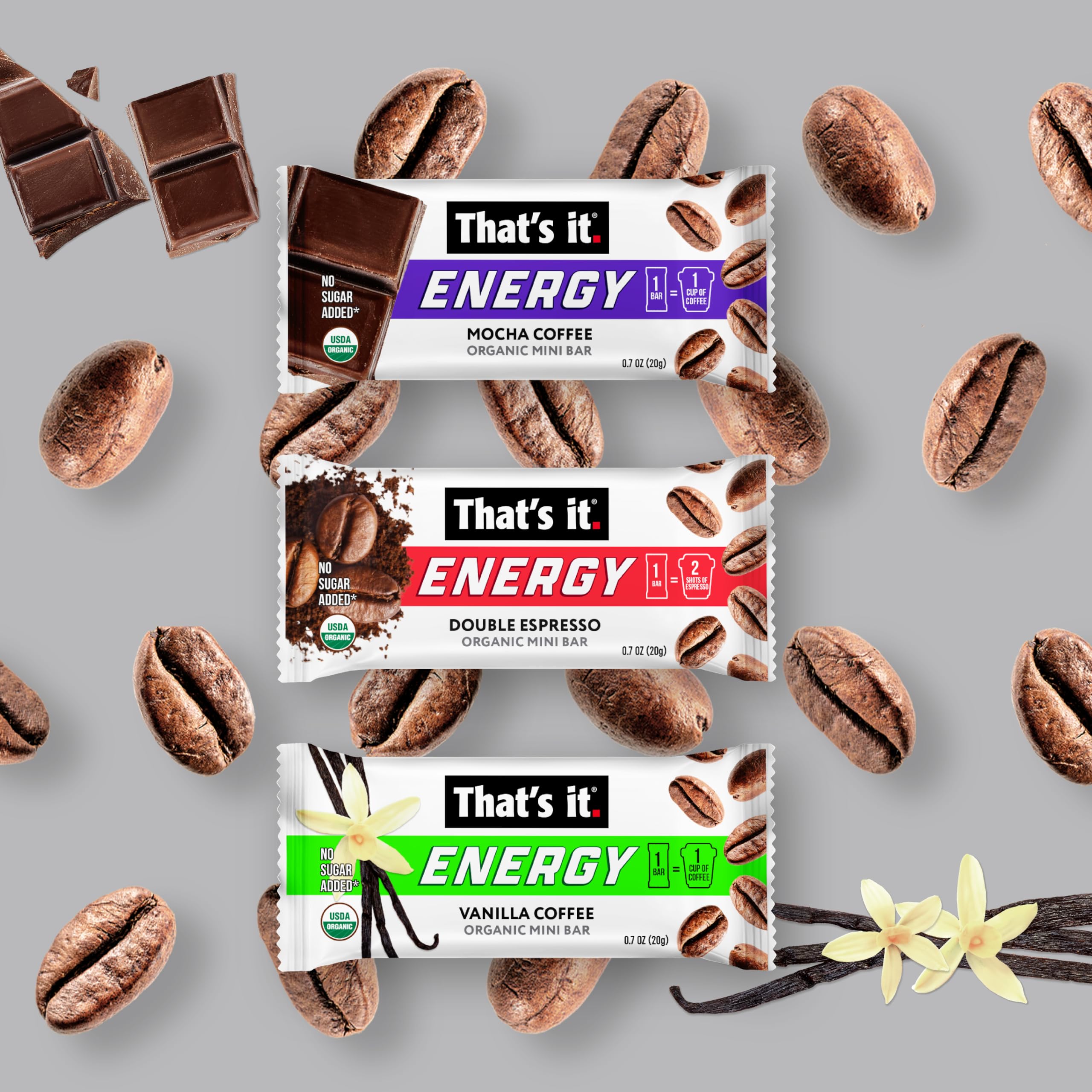 That's it Allergen-friendly label highlights nut-free and Kosher features.