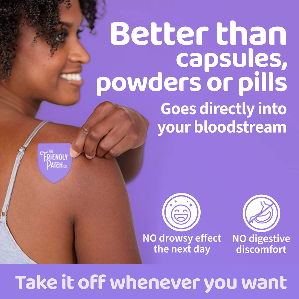 Water-resistant sleep patch staying on skin during activity