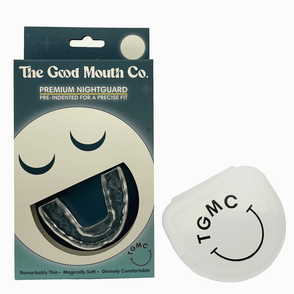 The Good Mouth Co Premium Boil & Bite Nightguard Large with protective case