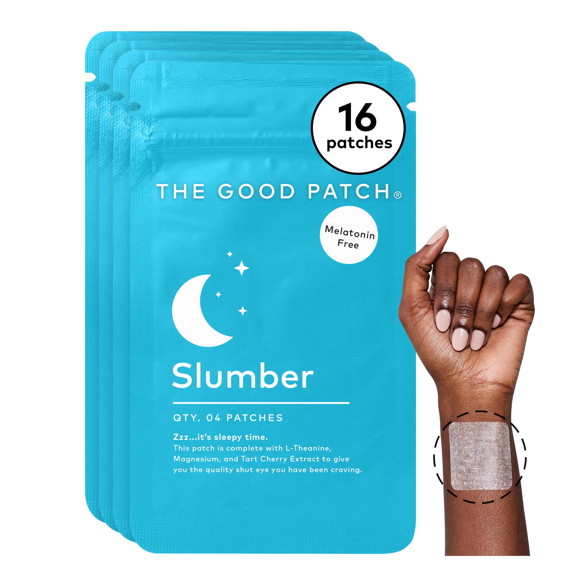 Packaging for The Good Patch Slumber Sleep Patch