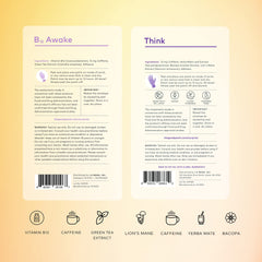 Open box showing B12 Awake and Think patches