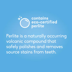 Illustration of natural ingredients including xylitol and peppermint