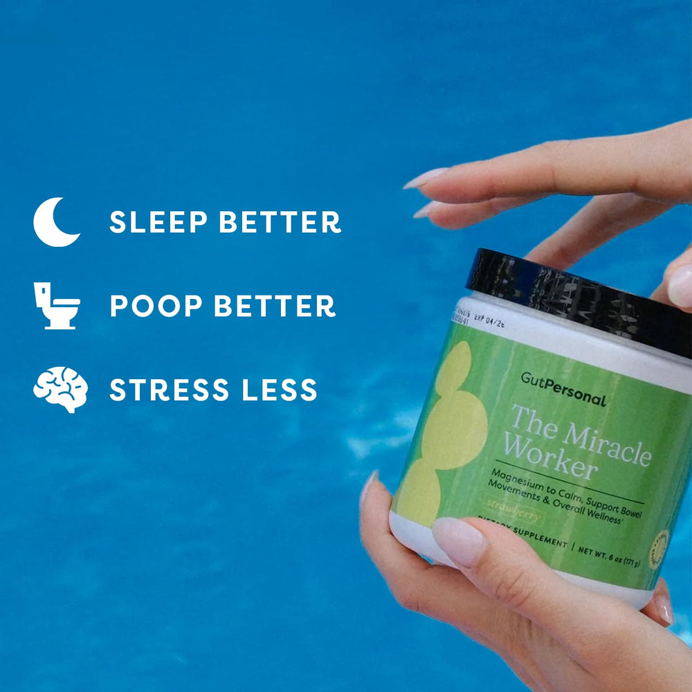 GutPersonal brand logo with founder note