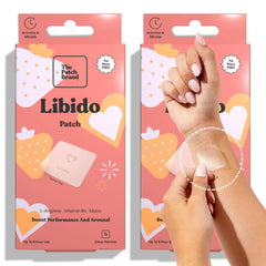 Front packaging for The Patch Brand Libido Patch