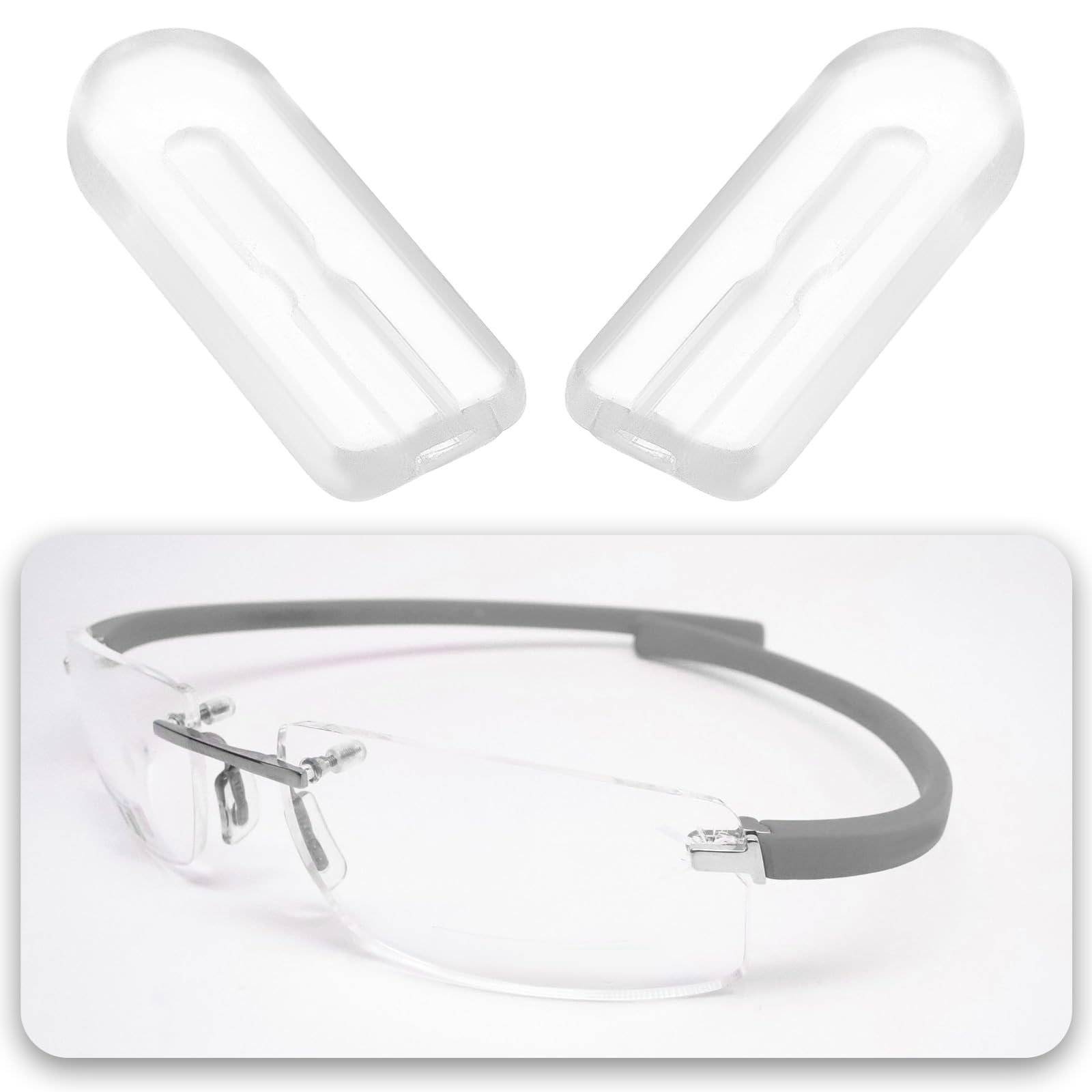 Nose pads compatible with TAG Heuer eyewear