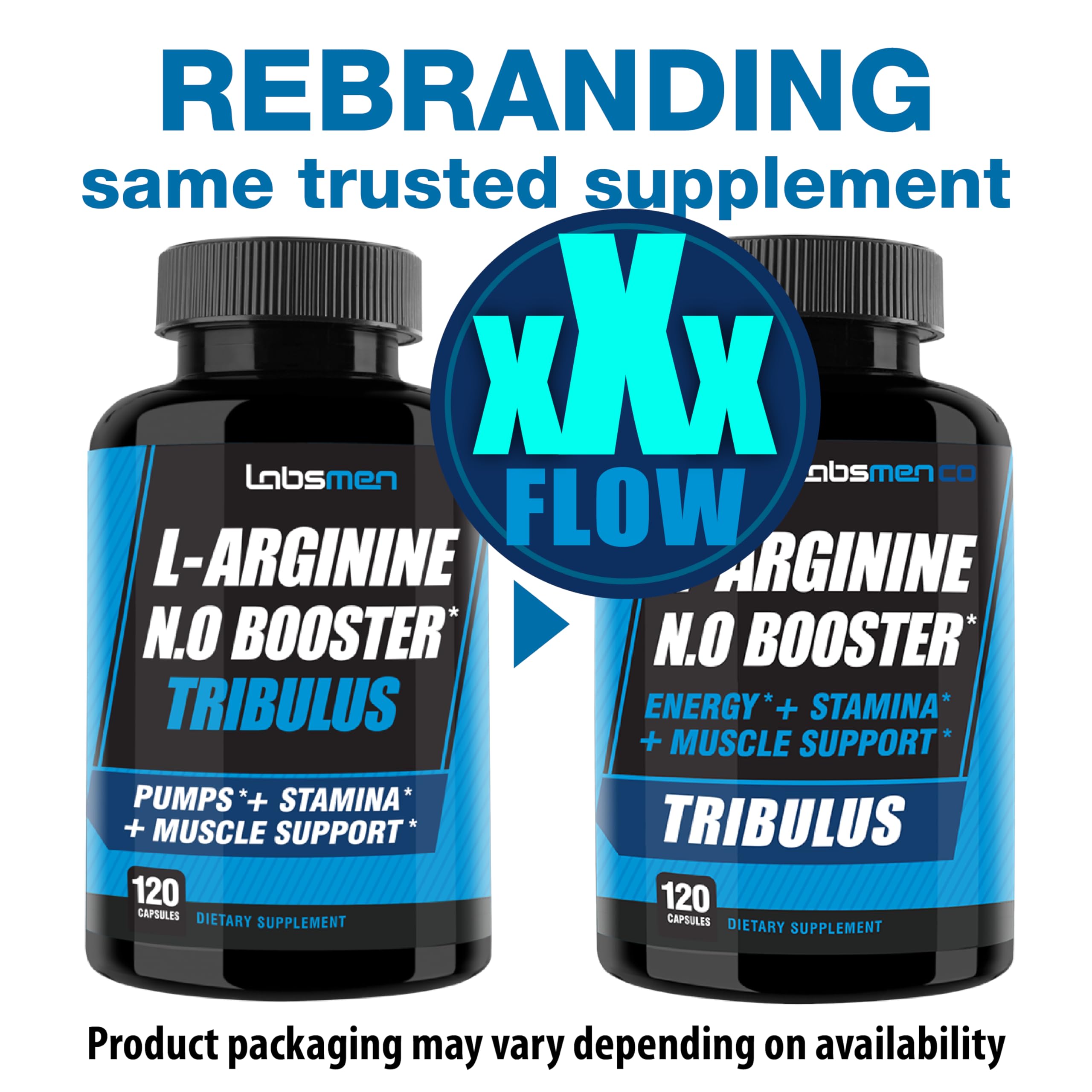 Two-month supply packaging of THELABSMENCO supplement