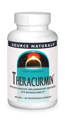 Source Naturals Theracurmin 600 mg bottle with 60 vegetarian capsules