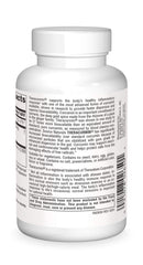 Close-up of Theracurmin bottle label