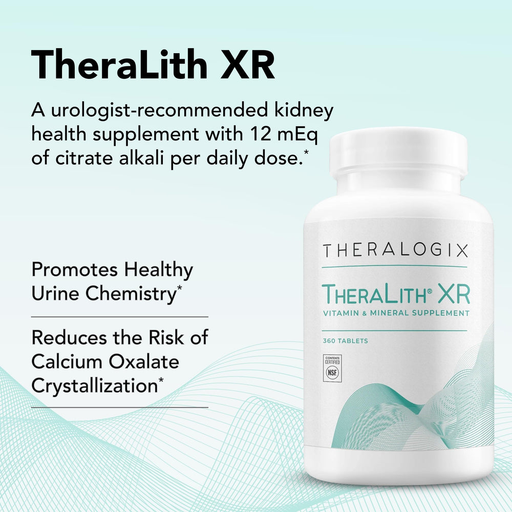 TheraLith XR contains potassium, magnesium, and vitamin B6