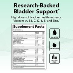 Theralogix Bladder 2.2 bottle side view with label