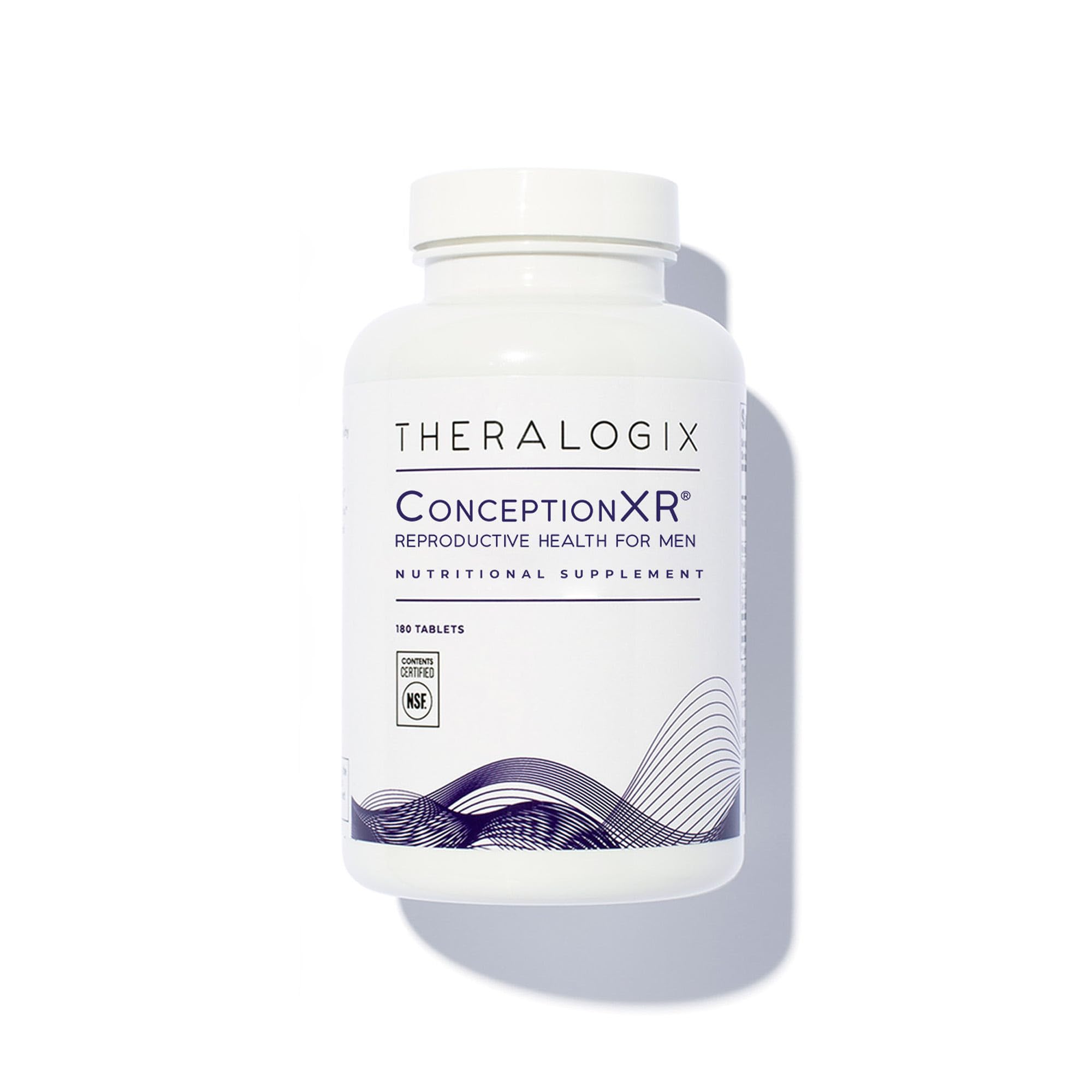 Male fertility health concept with ConceptionXR supplements