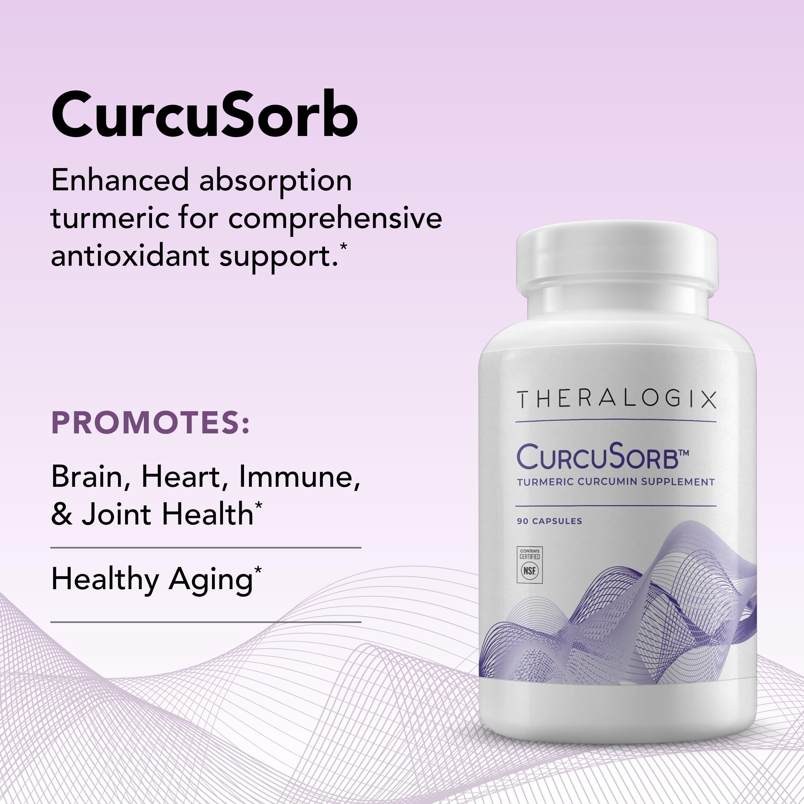 Graphic illustrating CurcuSorb turmeric absorption and bioavailability