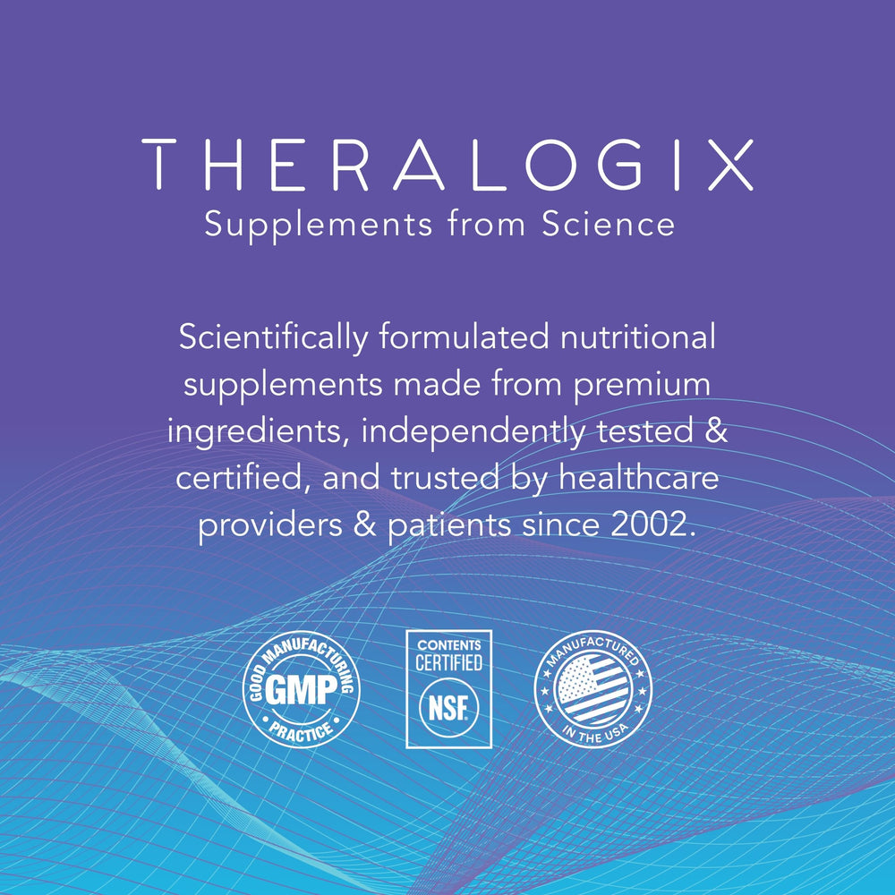 Theralogix logo with NSF certification