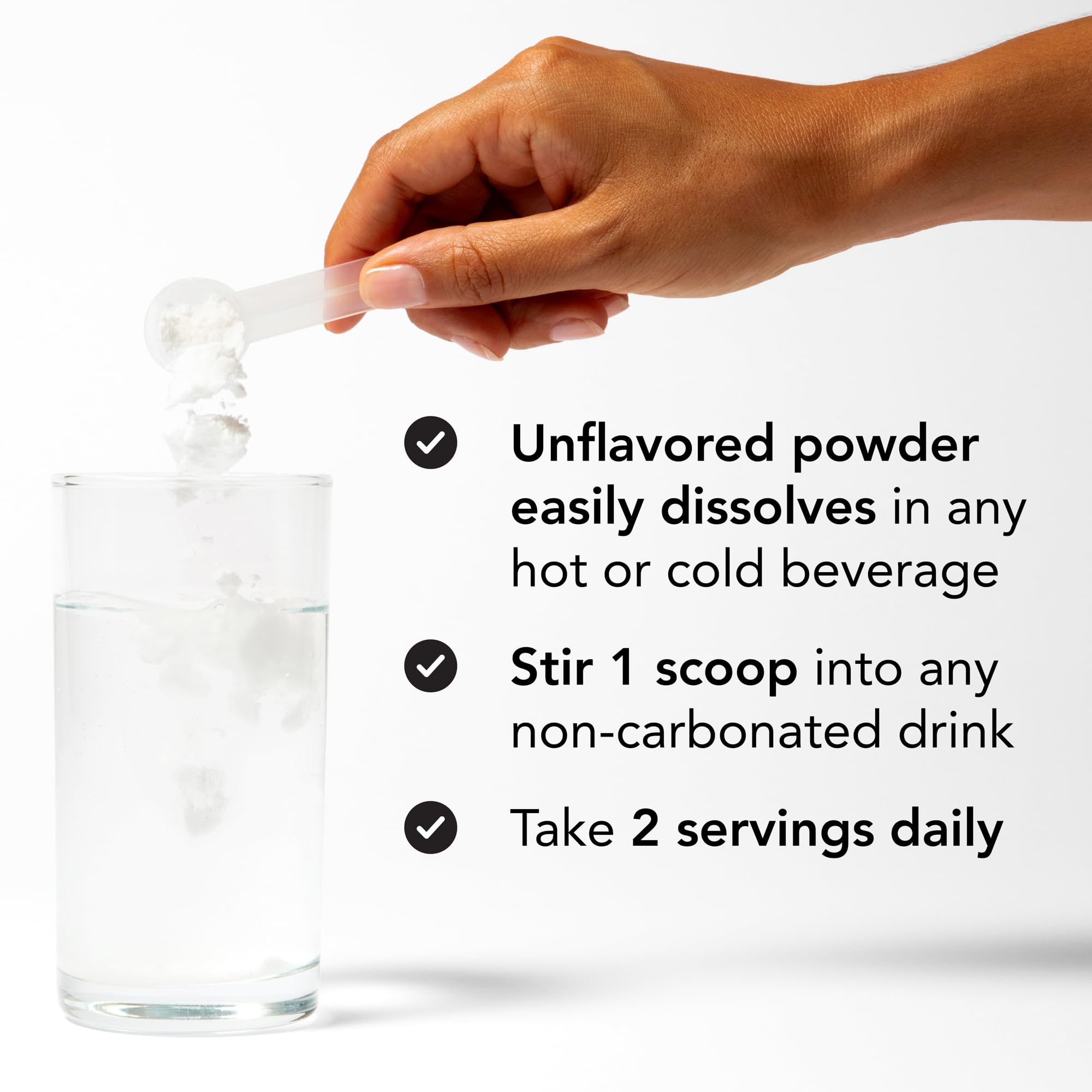 Theralogix Ovasitol Plus next to a hand showing packet size and portability benefit