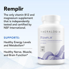 Remplir supplement bottle highlighting bone health support