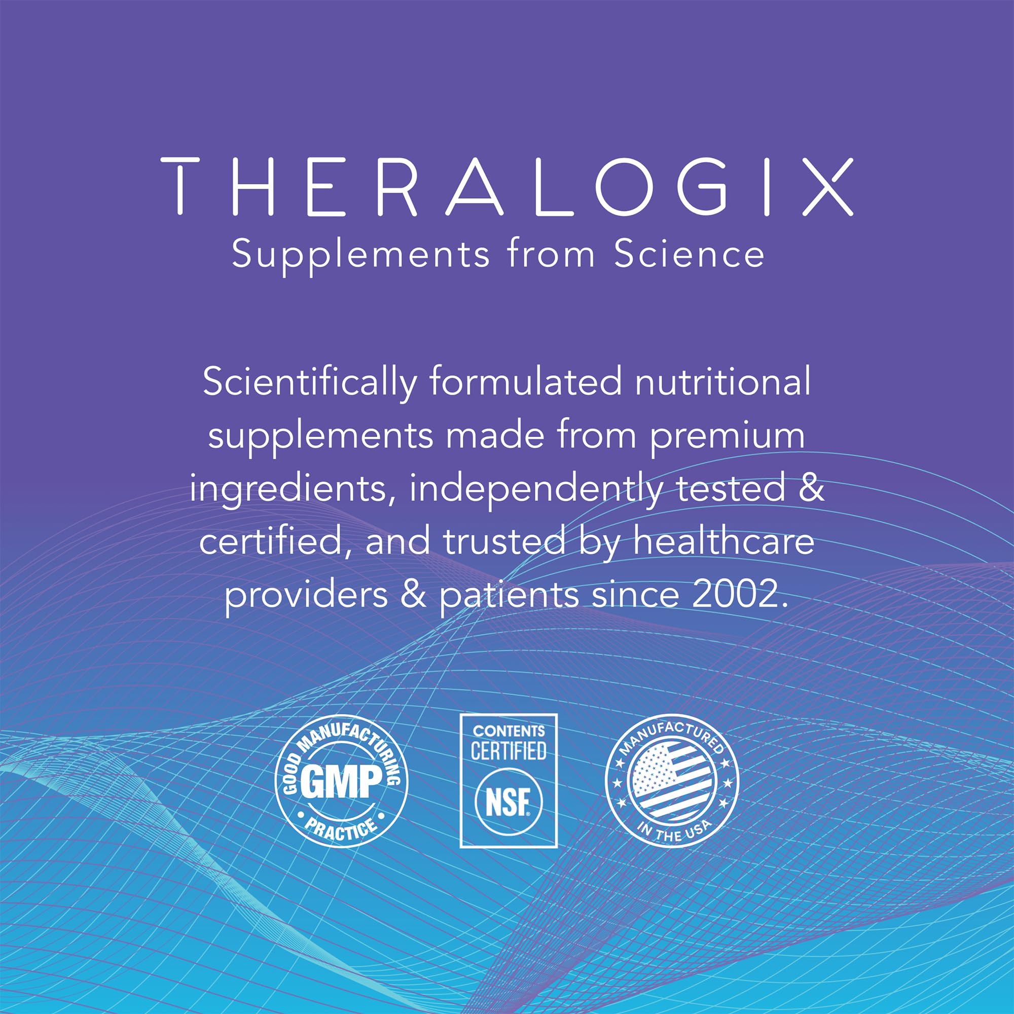 Package shot of Theralogix Solo Iron-Free Multivitamin 90-day supply
