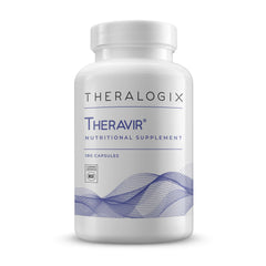 Theralogix Theravir immune support bottle showcasing 90-day supply