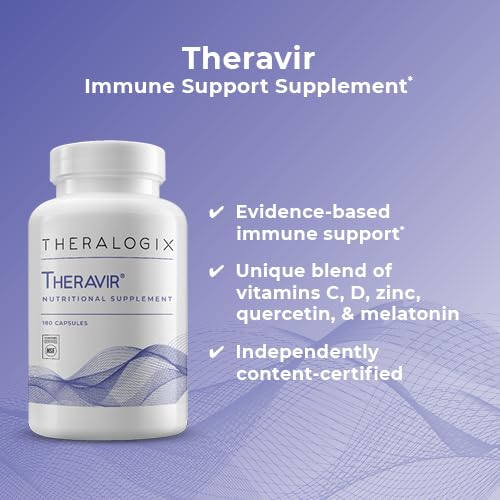 Quercetin and Melatonin in Theravir immune support formula