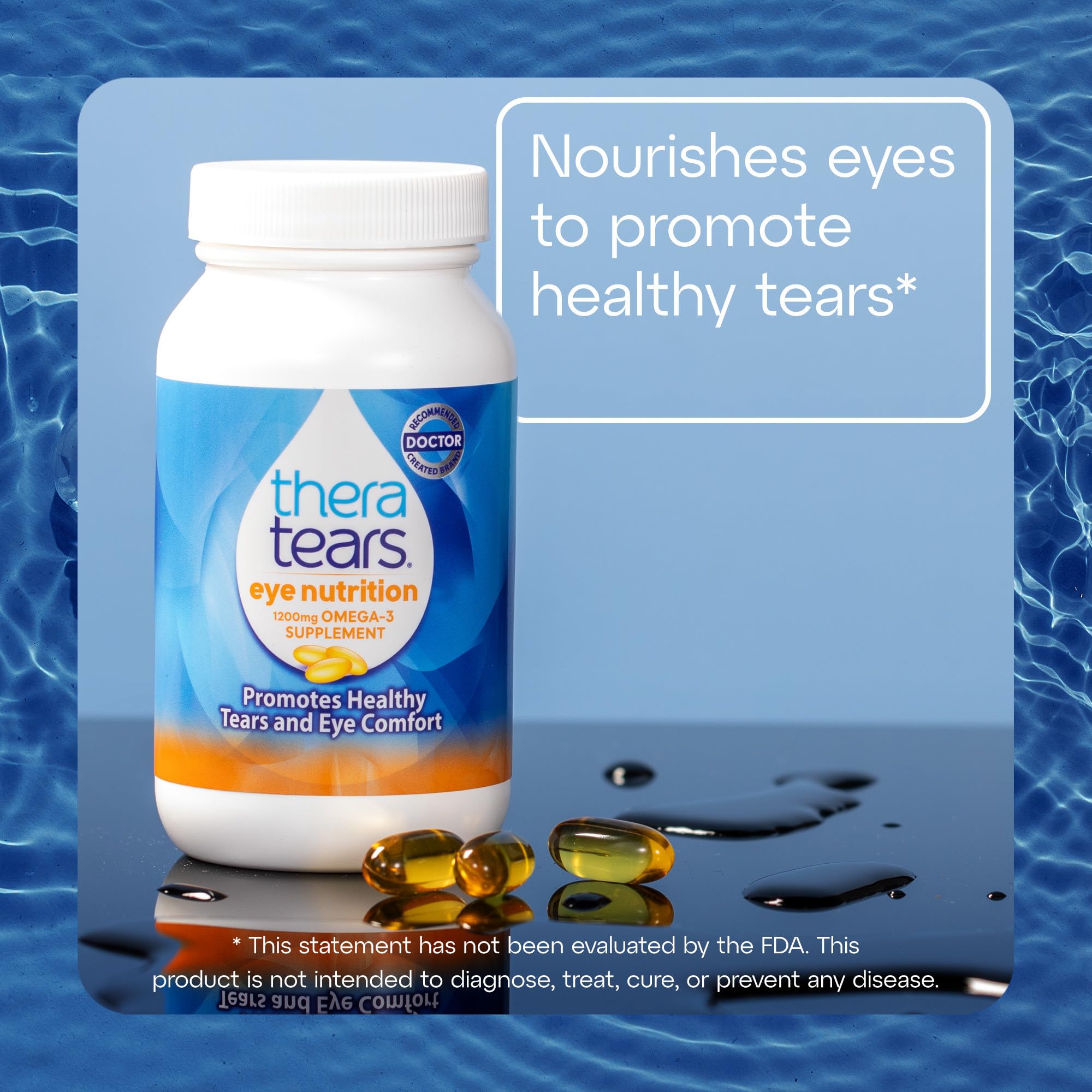 TheraTears Omega 3 box and bottle