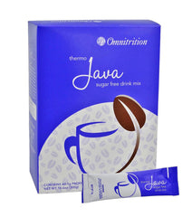 Thermo Java Sugar Free packaging with 60 individual packets