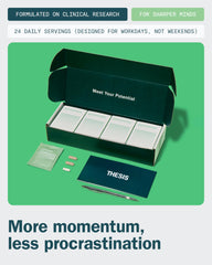 Bottle of Thesis Motivation nootropic supplement