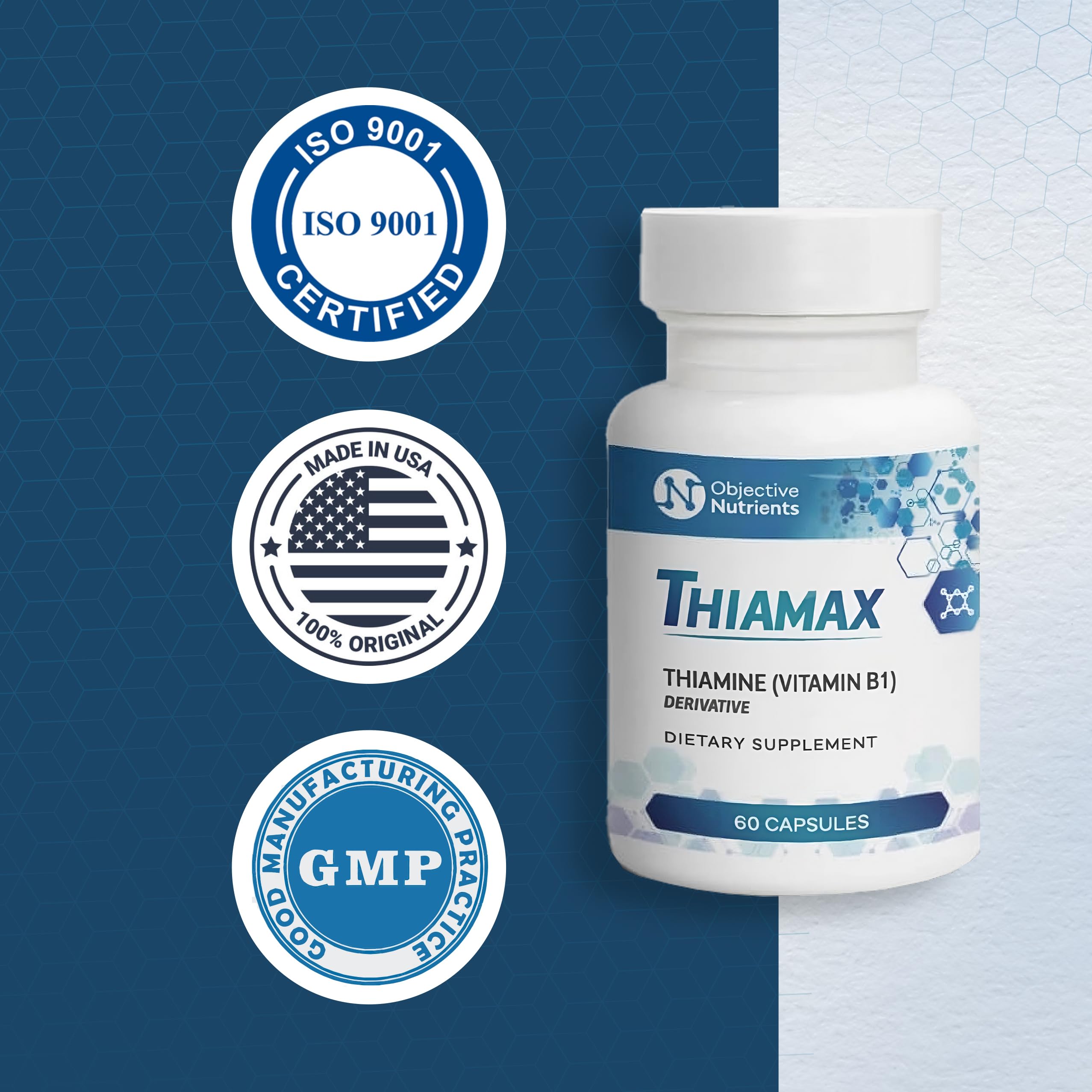 Thiamax supports brain energy metabolism and cognitive clarity
