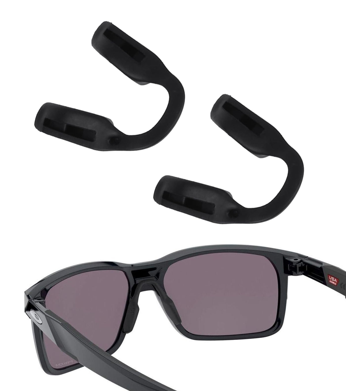 2pcs thicker silicone nose pads for Oakley Metalink OX8153